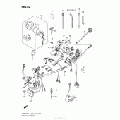Схема вузла: Wiring Harness (Vzr1800L4 E33) для Suzuki VZR1800 Boulevard M109R