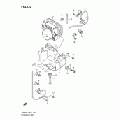 Схема вузла: Блок ABS (Sfv650al1 e21) для Suzuki SFV650 Gladius