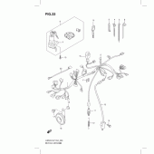 Схема узла: Электропроводка (Gs500fh) для Suzuki GS500