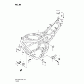 Схема вузла: Рама для Suzuki GSF1250 Bandit