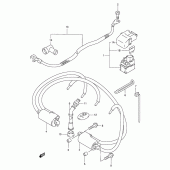 Схема вузла: Електроустаткування для Suzuki GSX750 Katana