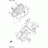 Схема узла: Крышки картера для Suzuki GW250 Inazuma
