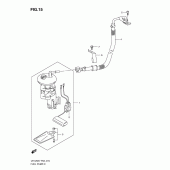 Схема узла: Топливный насос для Suzuki UH125 Burgman