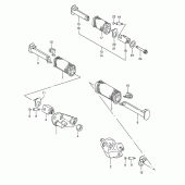 Схема вузла: Підніжки для Suzuki LS650 Boulevard S40