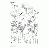 Схема вузла: Електропроводка (Model k9/l0) для Suzuki VL800 Intruder C800/Boulevard C50