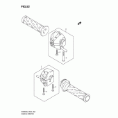 Схема вузла: Пульт управління рульовий для Suzuki SV650