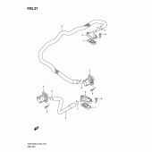 Схема узла: Система индукции воздуха для Suzuki VZR1800 Intruder M1800R/ Boulevard M109R
