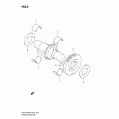 Схема вузла: Балансувальний вал для Suzuki GSX-R1000
