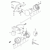 Схема вузла: Поворотники для Suzuki LS650 Savage