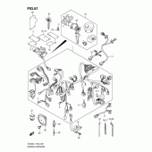 Схема узла: Электропроводка (Vl800cl1 e19) для Suzuki VL800 Intruder C800/ Boulevard C50