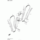 Схема узла: Цепь ГРМ & Натяжитель & Успокоитель для Suzuki VZ800 Boulevard M50