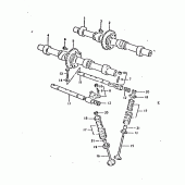 Схема узла: Распредвал & Клапан для Suzuki GSX750