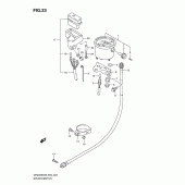 Схема узла: Спидометр для Suzuki DR200 DR200SE