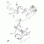 Схема вузла: Поворотники (Model s) для Suzuki DR650 DR650RE