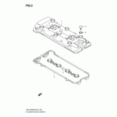 Схема узла: Клапанная крышка для Suzuki GSX1300 Hayabusa