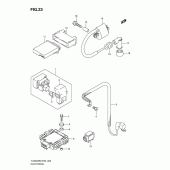 Схема узла: Электрооборудование для Suzuki TU250