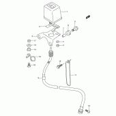Схема вузла: Trim meter для Suzuki DR-Z250