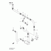 Схема узла: Топливный шланг для Suzuki GZ125 Marauder
