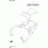 Схема вузла: Carrier (Dl650Al5 E28) для Suzuki DL650 V-Strom