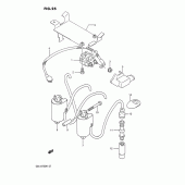 Схема вузла: Електроустаткування для Suzuki GSX-R750