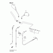 Схема узла: Руль & Тросики (En125-2a) для Suzuki EN125