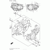 Схема вузла: Картер двигуна для Suzuki DR-Z400 DR-Z400SM