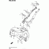 Схема вузла: Рама (Gsx-R1000L6 E28) для Suzuki GSX-R1000