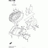 Схема узла: Крышки картера (Vzr1800Bzl7 E03) для Suzuki VZR1800 Boulevard M109R B.O.S.S