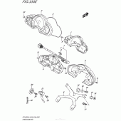 Схема вузла: Speedometer (Sfv650Al5 E33) для Suzuki SFV650 Gladius