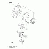 Схема узла: Привод стартера для Suzuki VZR1800 Boulevard M109R