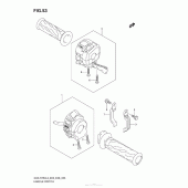 Схема узла: Пульт управления рулевой для Suzuki GSX-R750