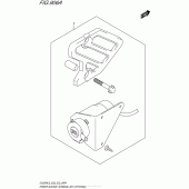 Схема вузла: Розетка для прикурювача (Опція) для Suzuki DL650 V-Strom