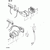 Схема узла: Поворотники (Model x :  e4,  e17,  e34) для Suzuki GS1000
