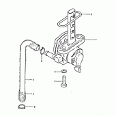 Схема узла: Топливный кран для Suzuki GSX400