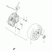 Схема вузла: Статор & Ротор для Suzuki TS125
