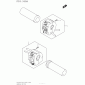 Схема вузла: Пульт керування рульовим для Suzuki LS650 Boulevard S40