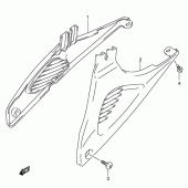 Схема вузла: Бічні панелі для Suzuki SV650