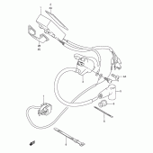 Схема вузла: Електроустаткування для Suzuki RMX250