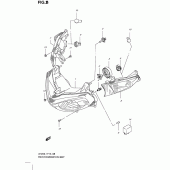 Схема вузла: Фара для Suzuki UH200 Burgman