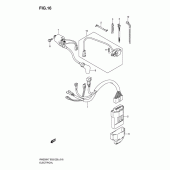 Схема вузла: Електроустаткування для Suzuki RM250