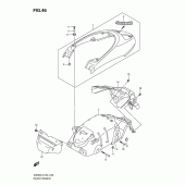 Схема вузла: Заднє крило Suzuki VZ800 Intruder M800/ Boulevard M50