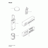 Схема вузла: Опція для Suzuki GSX-R750