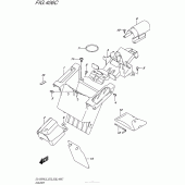 Схема вузла: Holder (Dl1000Al5 E33) для Suzuki DL1000 V-Strom