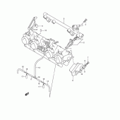 Схема вузла: Паливна рейка & Інжектор (Model k3/k4/k5) для Suzuki GSX1400