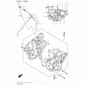 Схема узла: Картер двигателя для Suzuki RM-Z450