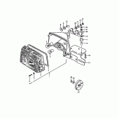Схема вузла: Задній ліхтар (Стоп-сигнал) для Suzuki GS1000