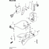 Схема узла: Электрооборудование (Dl650Al6 E03) для Suzuki DL650 V-Strom