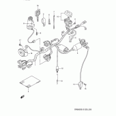 Схема вузла: Електропроводка (Model n/p) для Suzuki DR650 DR650S