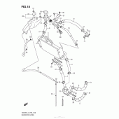 Схема вузла: Патрубок системи охолодження для Suzuki GW250 Inazuma