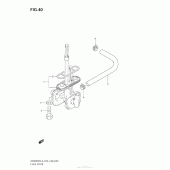 Схема вузла: Fuel Cock (Dr200Sel3 E03) для Suzuki DR200 DR200SE